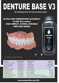 Senertek Denture Base V3 Dental Protez Reçinesi