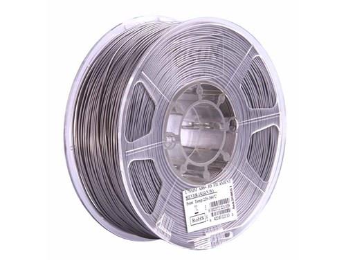 ESUN PLA+ Filament - Gümüş Rengi - 1kg 1.75mm