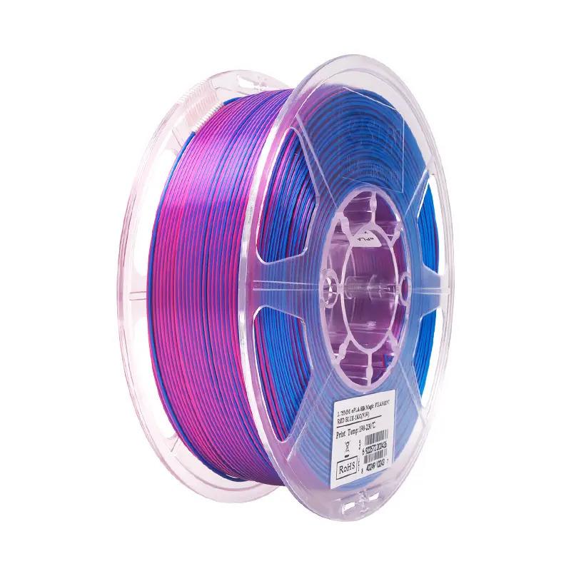 ESUN e-PLA Silk Magic Filament - Kırmızı Mavi - 1 kg 1.75 mm