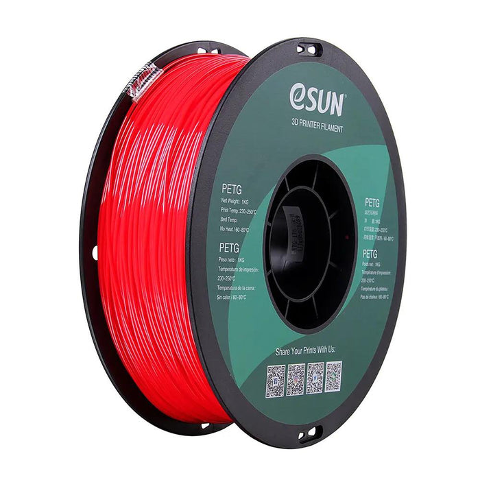 ESUN PETG Filament - Solid Kırmızı - 1 kg 1.75 mm