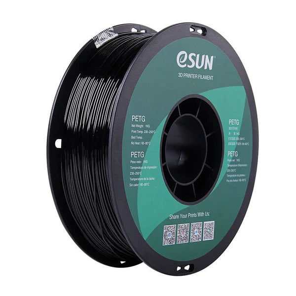 ESUN PETG Filament - Solid Siyah - 1 kg 1.75 mm