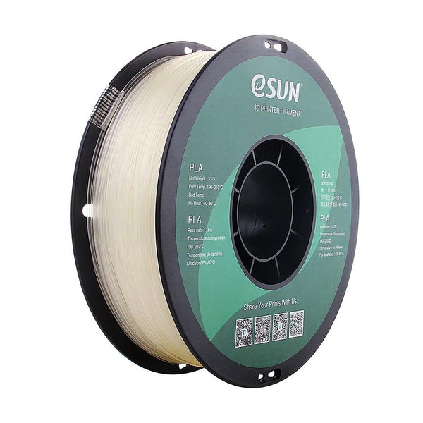 ESUN PLA Filament - Şeffaf - 1 kg 1.75 mm