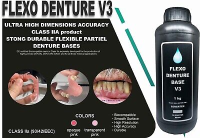 Senertek Flexo Denture Base V3 - FLEX Partiyel Protez Reçinesi